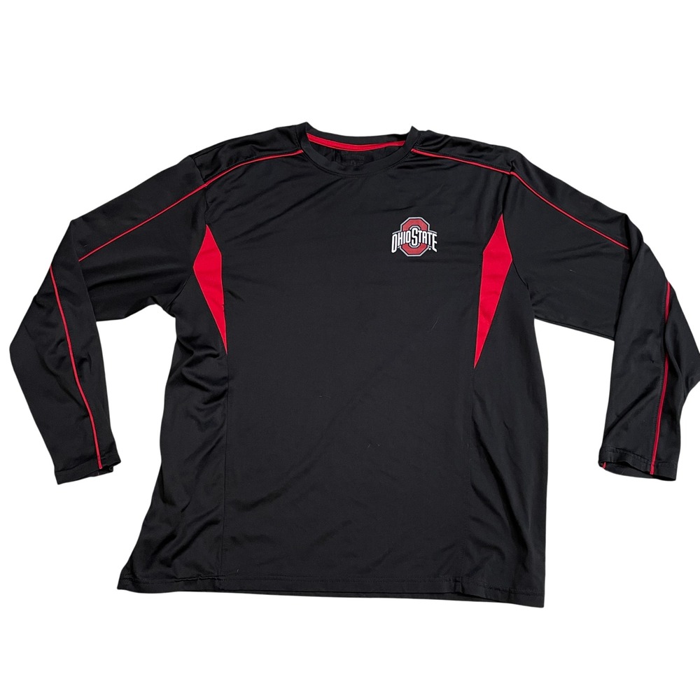 Scarlet & Gray The‎ Ohio State Football Jersey Men's Large Long Sleeve 100% Poly